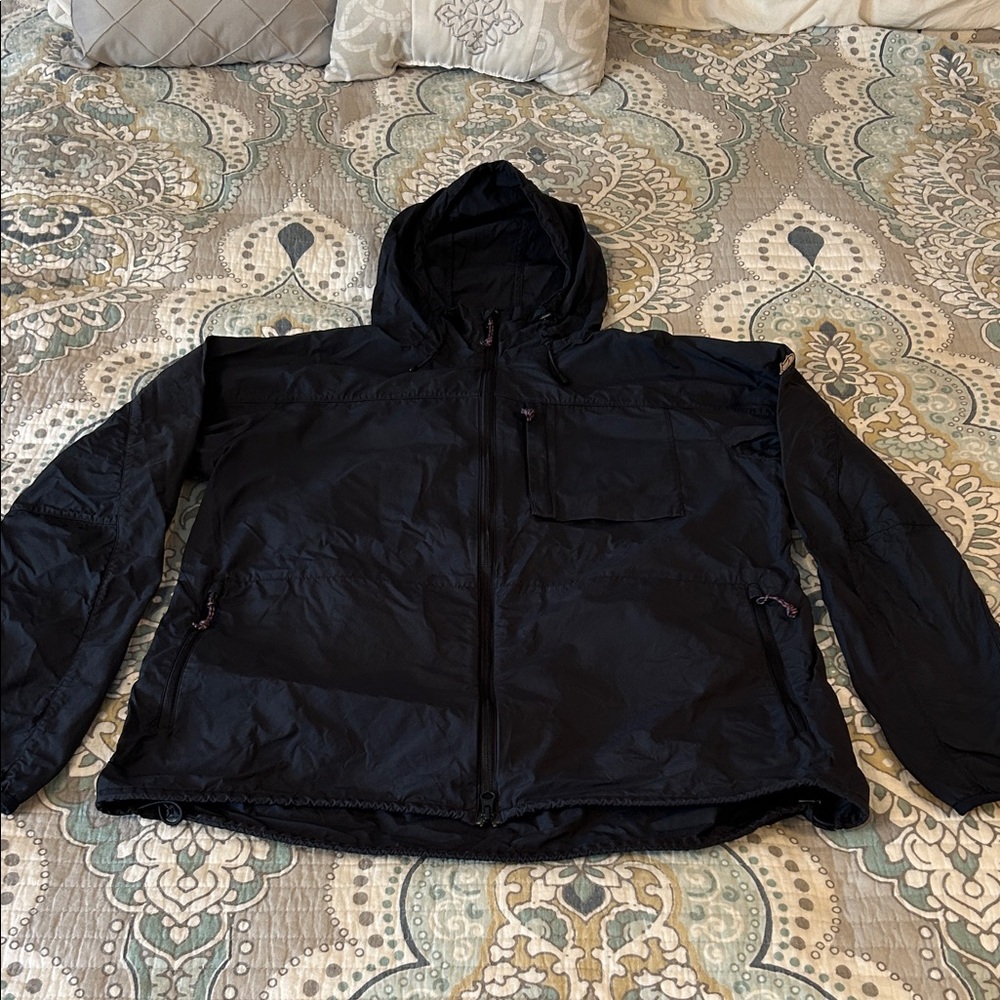 Fjallraven Women’s High Coast Wind Hooded Windbreaker Jacket Dark Navy